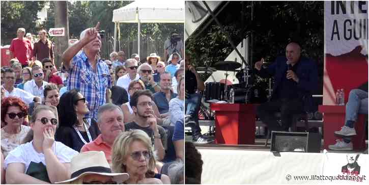 Guerra, conflitto d’interessi, satira: l’acceso confronto tra il ministro Guido Crosetto e il pubblico alla Festa del Fatto Quotidiano