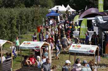 Tausende Besucher feiern Apfeltag in Hiddenhausen