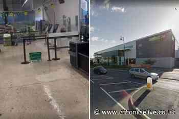 'Like a paddling pool inside' - Asda South Shields flooded by torrential rain forcing store to close