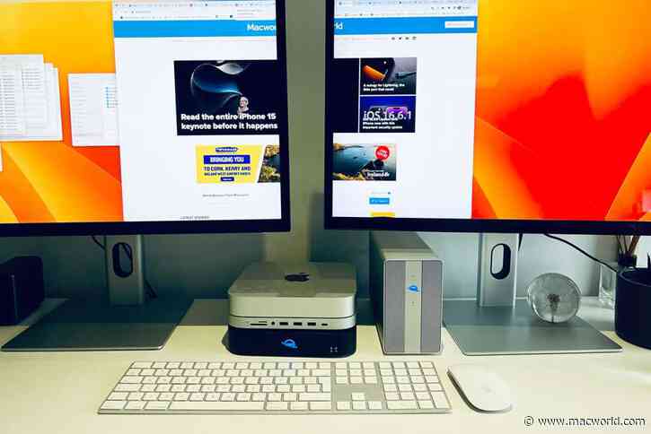 How to set up two Mac monitors as a single screen