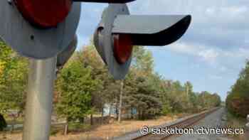 No serious injuries after vehicle and train collide in Saskatoon