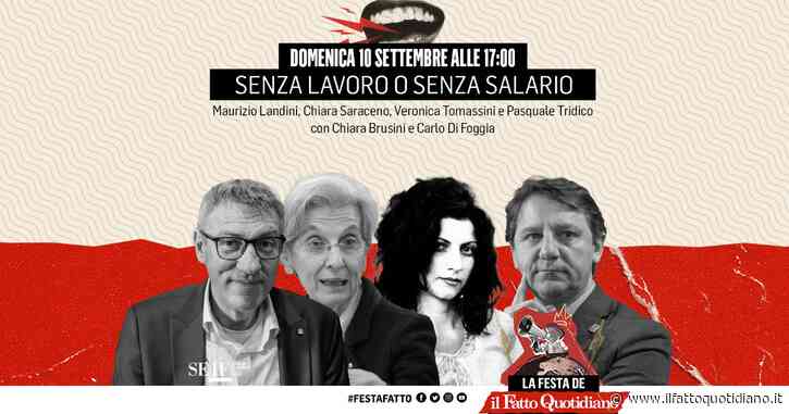 “Senza lavoro o senza salario”, rivedi l’incontro con Maurizio Landini, Chiara Saraceno, Veronica Tomassini e Pasquale Tridico