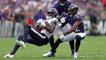 Ravens safety Williams out with shoulder injury