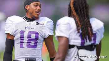 Sources: Vikings, WR Jefferson table deal talks