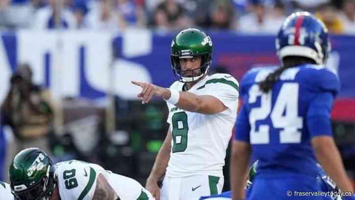 New York Jets quarterback Aaron Rodgers says he still feels ‘butterflies’