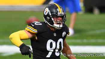LOOK: Steelers' T.J. Watt ties James Harrison's franchise career sack record with big Week 1