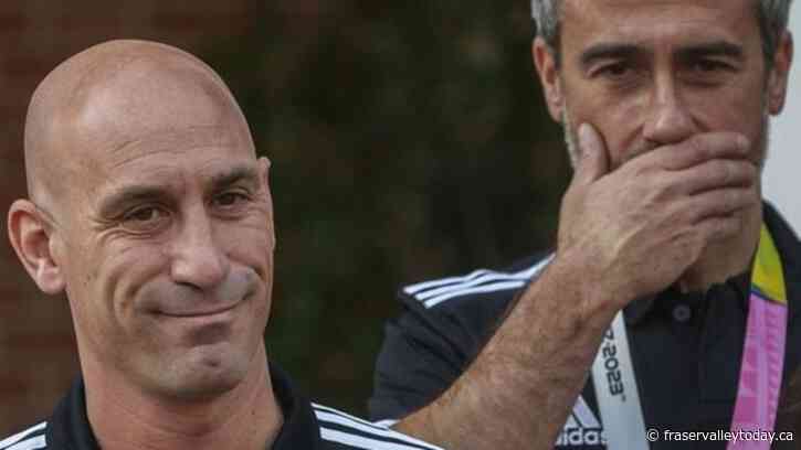 Suspended Spanish soccer federation president Luis Rubiales resigns after kiss scandal at World Cup