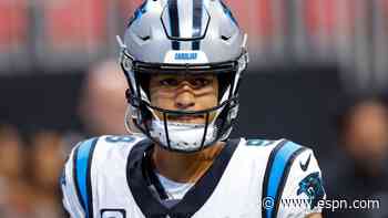 Hurst launches Young's first TD ball into stands