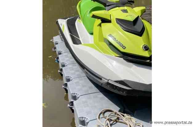 LWSPA M-V: Wassermotorrad im Wert von 9.500 Euro vom Schweriner See entwendet
