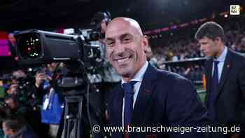 Kuss-Skandal: Luis Rubiales kündigt seinen Rücktritt an