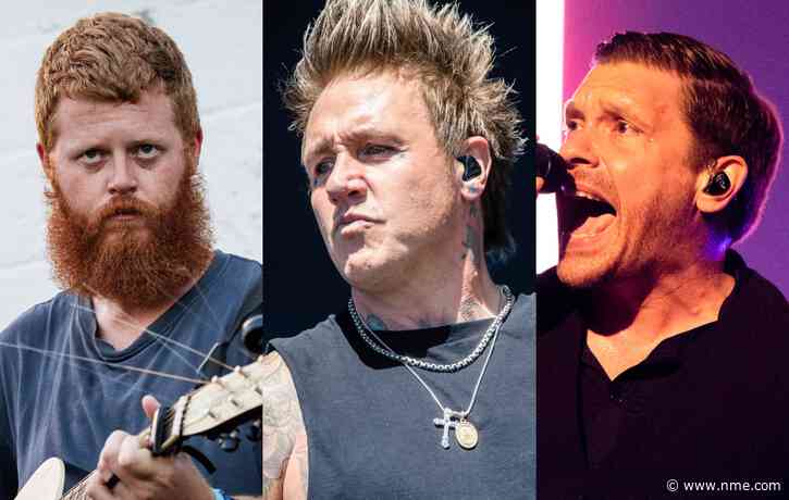 Watch Oliver Anthony perform with Papa Roach and Shinedown