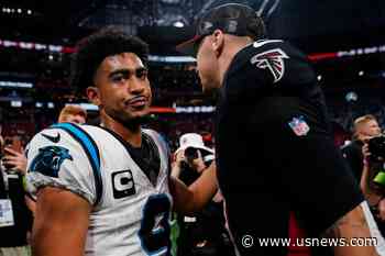 Bijan Robinson Outshines Top Pick Bryce Young as Falcons Knock off Panthers 24-10