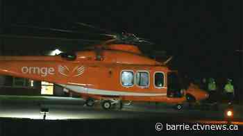 One person injured after dirt bike crash in Tiny Township