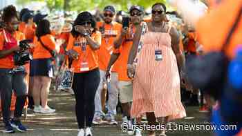 Emotions run high for UVA as the Cavaliers honor slain teammates ahead of first home game
