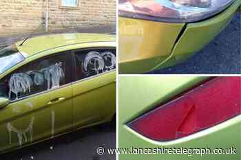 Burnley woman fuming after car repeatedly vandalised