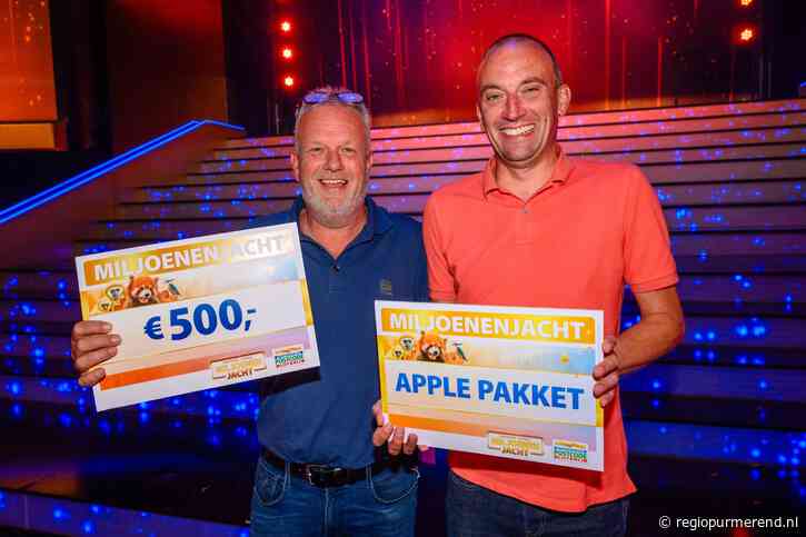 Inwoners uit Purmer-Zuid winnen samen 25.000 euro bij tv-show Miljoenenjacht