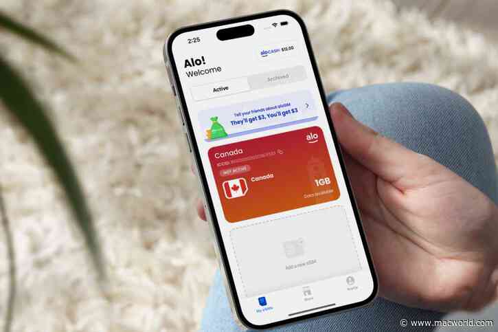 Save $25 on an aloSIM eSIM and use your phone across the globe