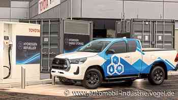 Pick-up mit Brennstoffzelle und E-Motor