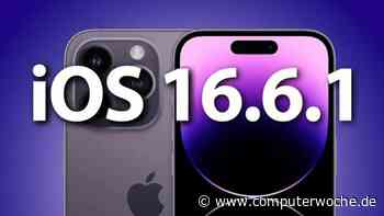Wichtiges Sicherheits-Update: iOS 16.6.1 dringend installieren