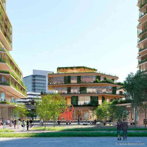 UNStudio unveils design for stepped-terrace towers in Düsseldorf