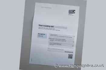 Calm and MoneySupermarket repurpose energy bill to highlight financial stress