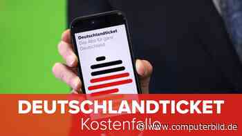 Deutschlandticket: Kostenfalle
