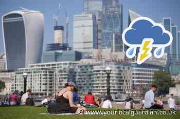 London Weather: Thunder and rain to end September heatwave