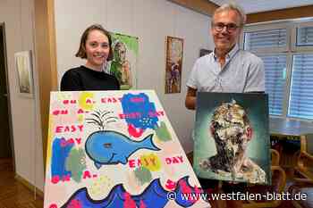 "Die Kraft der Kunst": Expressive Momente im Steinhagener Rathaus