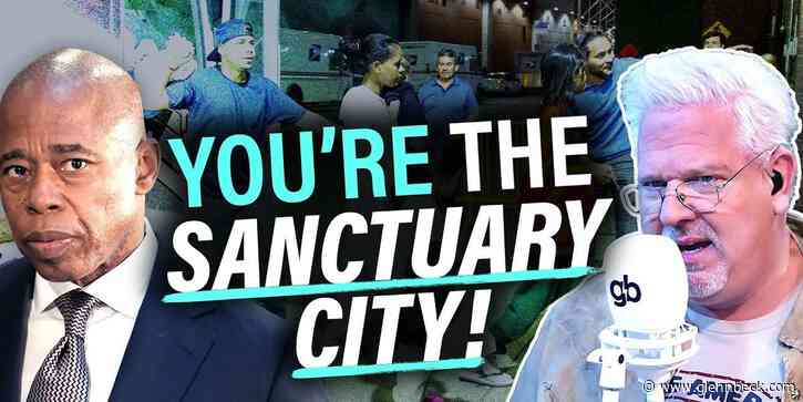 Glenn LOSES IT after NYC Mayor blames TEXAS for illegal immigrant crisis