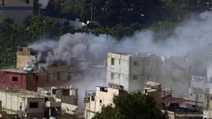 Cease-fire declared after days of intense fighting in Lebanon’s largest Palestinian refugee camp