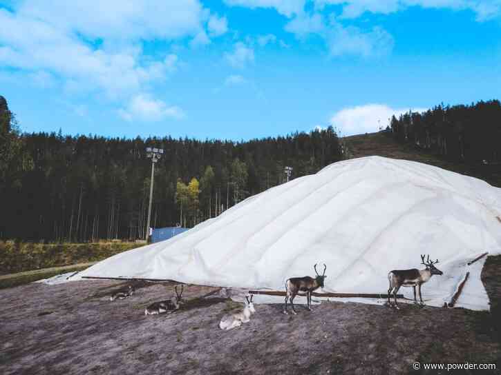 Finnish Ski Resort Prepares To Open Thanks To 'Canned Snow'