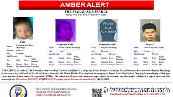 Florida Amber Alert issued for 2 young children missing from Lake Worth