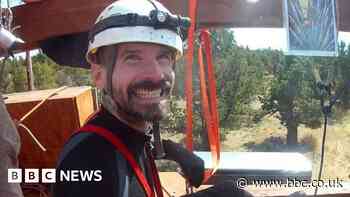 Mark Dickey: US man trapped in Turkey cave nears surface