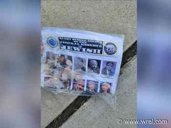Two men in custody after antisemitic flyers were distributed in northern Wake neighborhood