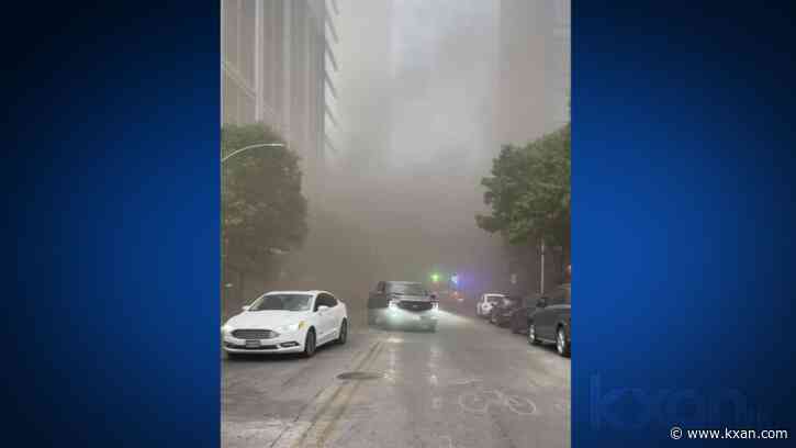 VIDEO: Restaurant fire fills downtown Austin with smoke