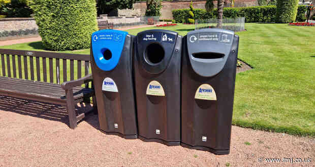 South Ayrshire increase recycling rates in parks