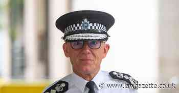 'Costly and bureaucratic': Met Police chief calls for criminal justice reform