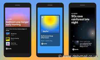 Spotify launches personalised 'Daylists' that change throughout the day based on how you're feeling - here's how to find yours