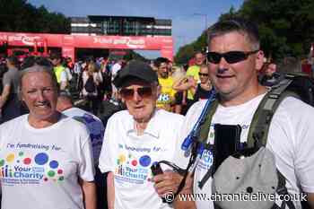 102-year-old Durham WWII veteran becomes oldest person to complete Great North Run