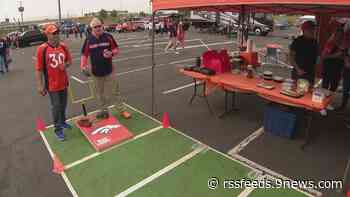 Broncos fans tailgate ahead of season opener vs. Raiders