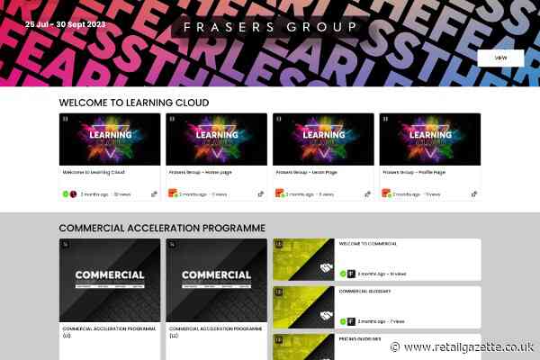 Frasers to revolutionise employee learning using AI