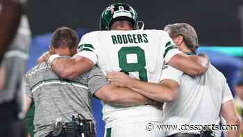 Aaron Rodgers injury highlights unfortunate reality of Jets' risky offseason trade for elder QB