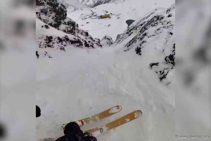 Skier Takes First Run Down Chilean Couloir In Over A Decade