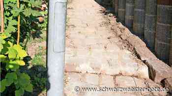 Verkehr in Bad Liebenzell: Gehweg über die Stadtmauer ist saniert