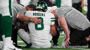 Aaron Rodgers injury update: MRI reveals Jets QB suffered a complete tear of Achilles tendon