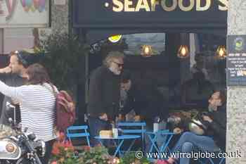 The Hairy Bikers spotted at Seafood Shack in West Kirby