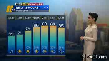 Scattered Storms Next Two Days