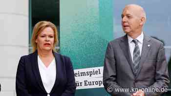 Wegen Flick-Entlassung: Nancy Faeser kritisiert DFB