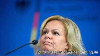 Die Innenministerin wird für Scholz gerade zum Risiko