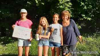 Fast 600 Euro: Kinder sammeln mit Musik Spenden für das Tierheim Amberg